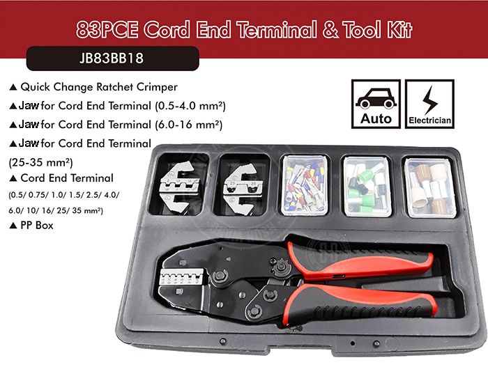 JB83BB18-Jaw-crimp-crimping-crimp tool-crimping tool-crimp wire-ferrule crimp-ratchet crimp-Taiwan Manufacturer-hsunwang-licrim-hsunwang.com
