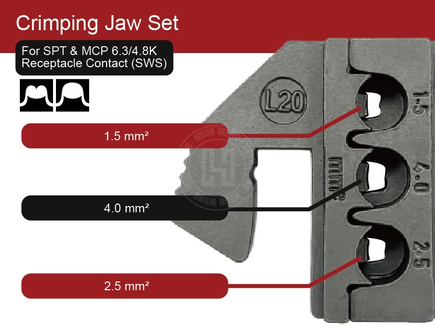 juniorpowertimer-jptconnector-MCPterminal-wireflatconnector-contactMCP-flatconnector-vehicleconnector-wirecrimper-professionalcrimping-taiwancrimpingtool-TaiwanManufacturer-licrim-hsunwang.com
