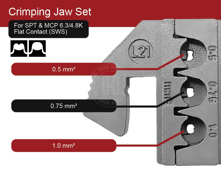 juniorpowertimer-jptconnector-MCPterminal-wireflatconnector-contactMCP-flatconnector-vehicleconnector-wirecrimper-professionalcrimping-taiwancrimpingtool-TaiwanManufacturer-licrim-hsunwang.com
