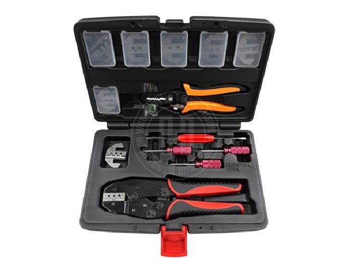 JB21BG1  Automotive Quick Change Ratchet Crimper Kit-JB21BG1-Jaw-crimp-crimping-crimp tool-crimping tool-crimp wire-ferrule crimp-ratchet crimp-Taiwan Manufacturer-hsunwang-licrim-hsunwang.com
